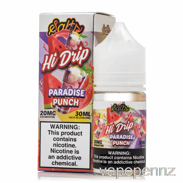 Paradise Punch - Hi-Drip Salts - 30mL 20mg VAPE NZ